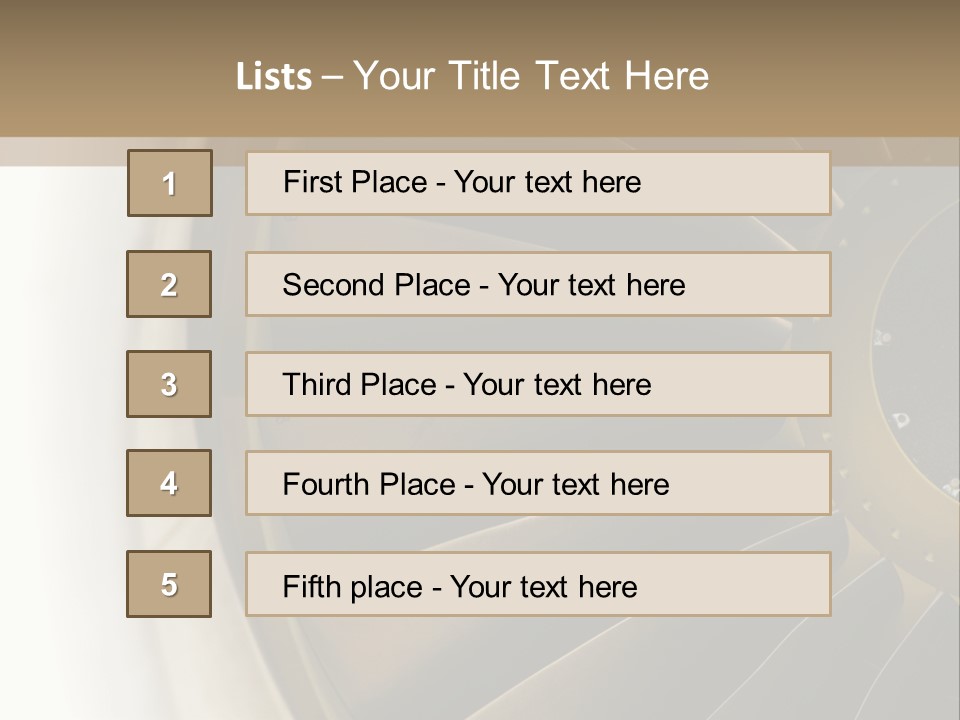 Departure Energy White PowerPoint Template