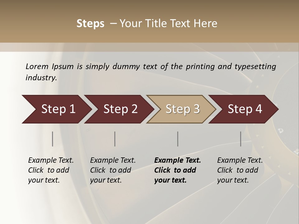 Departure Energy White PowerPoint Template