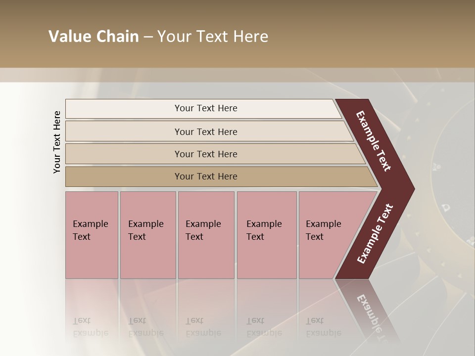 Departure Energy White PowerPoint Template