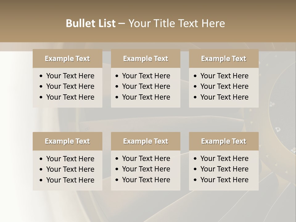 Departure Energy White PowerPoint Template