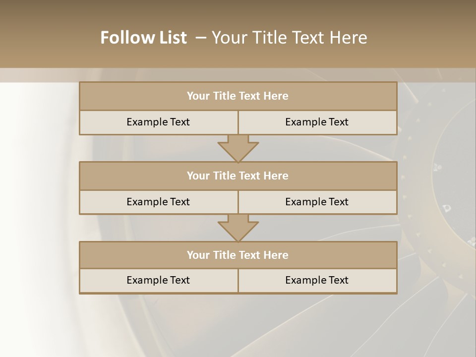 Departure Energy White PowerPoint Template