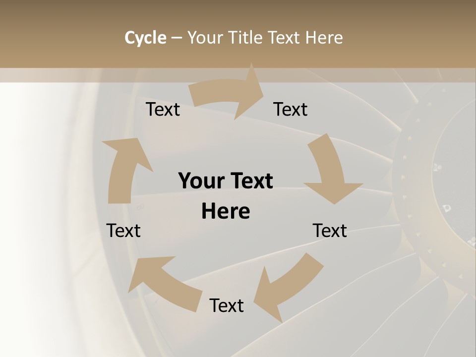 Departure Energy White PowerPoint Template