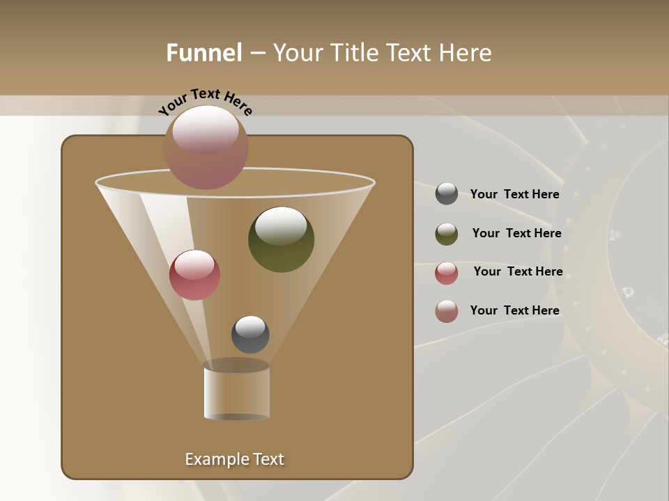 Departure Energy White PowerPoint Template