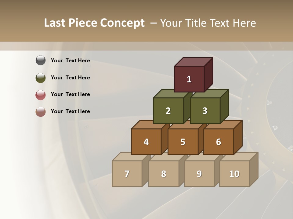 Departure Energy White PowerPoint Template