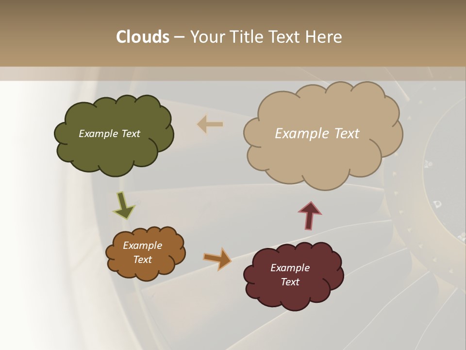 Departure Energy White PowerPoint Template
