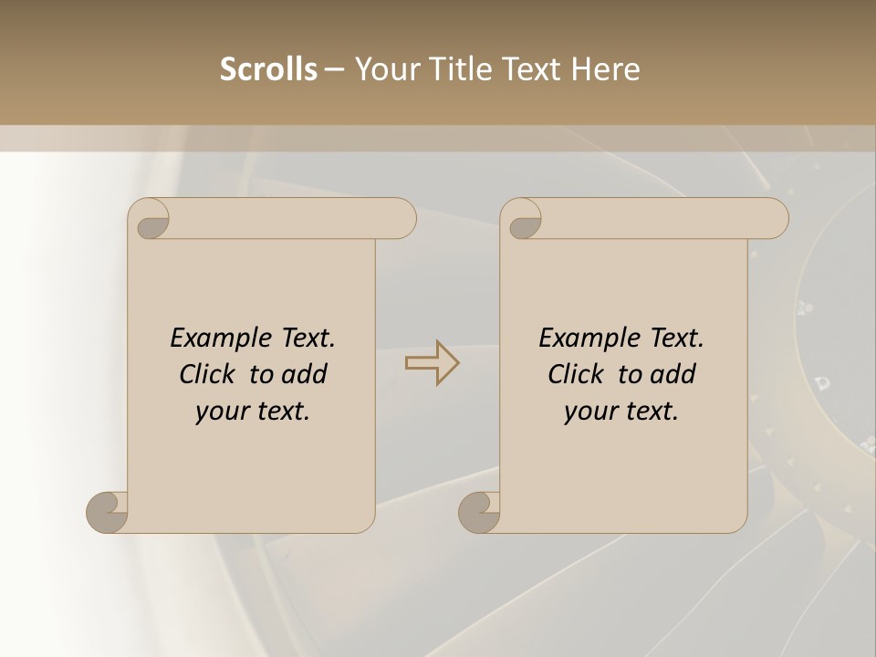 Departure Energy White PowerPoint Template