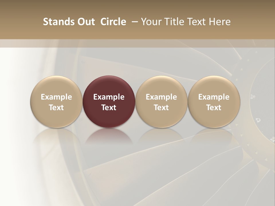 Departure Energy White PowerPoint Template