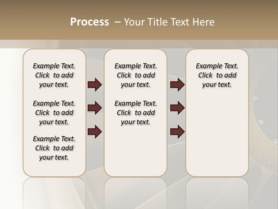 Departure Energy White PowerPoint Template