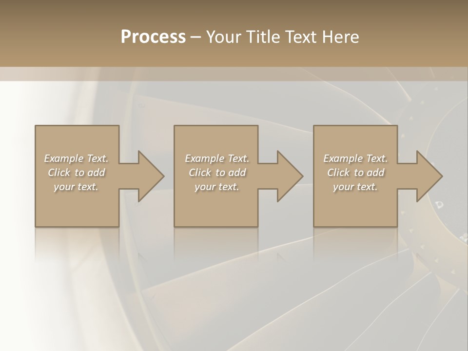 Departure Energy White PowerPoint Template