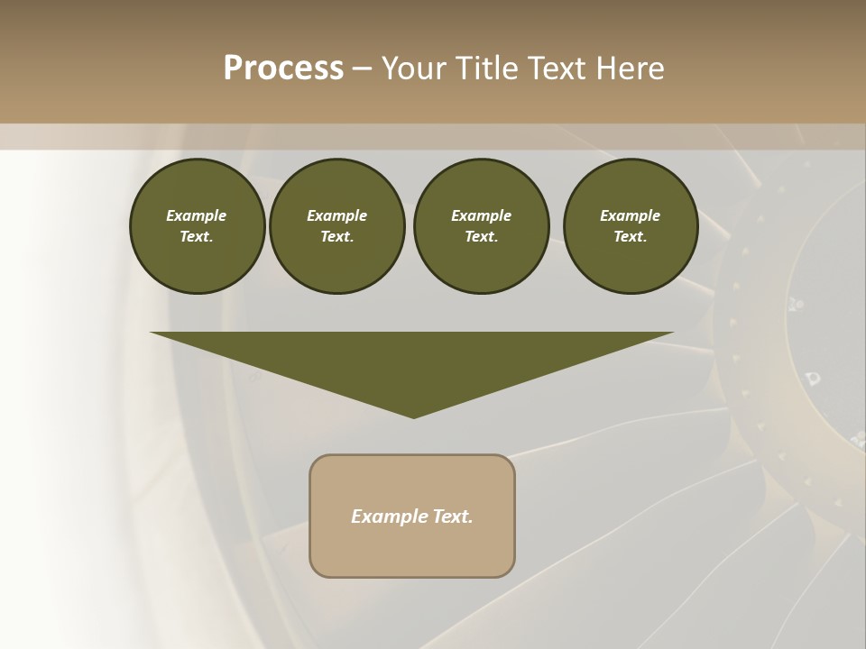 Departure Energy White PowerPoint Template