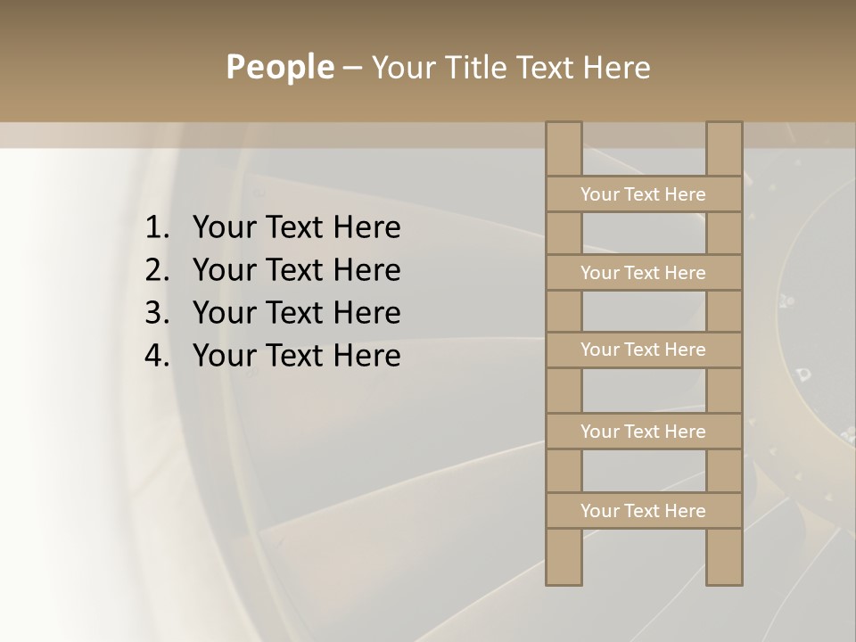 Departure Energy White PowerPoint Template