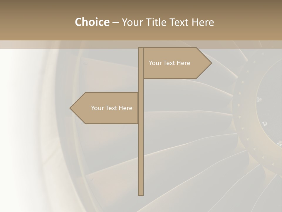 Departure Energy White PowerPoint Template