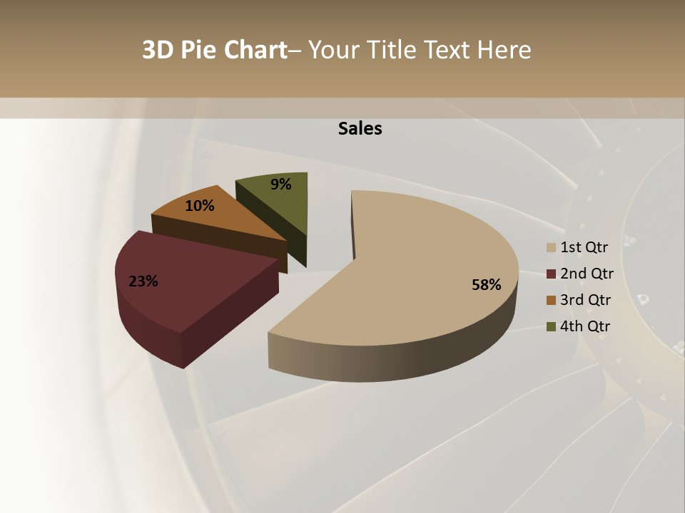 Departure Energy White PowerPoint Template