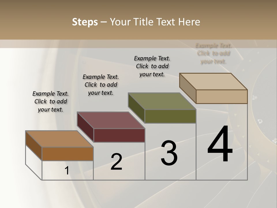 Departure Energy White PowerPoint Template
