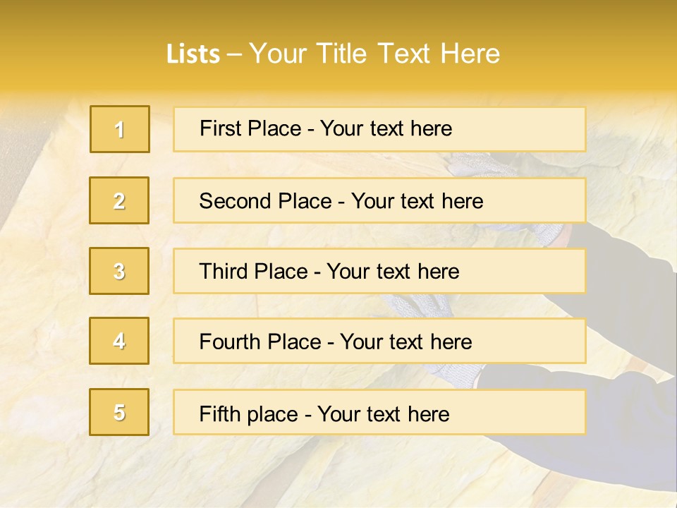 Indoor Man Male PowerPoint Template