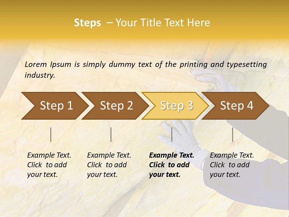 Indoor Man Male PowerPoint Template