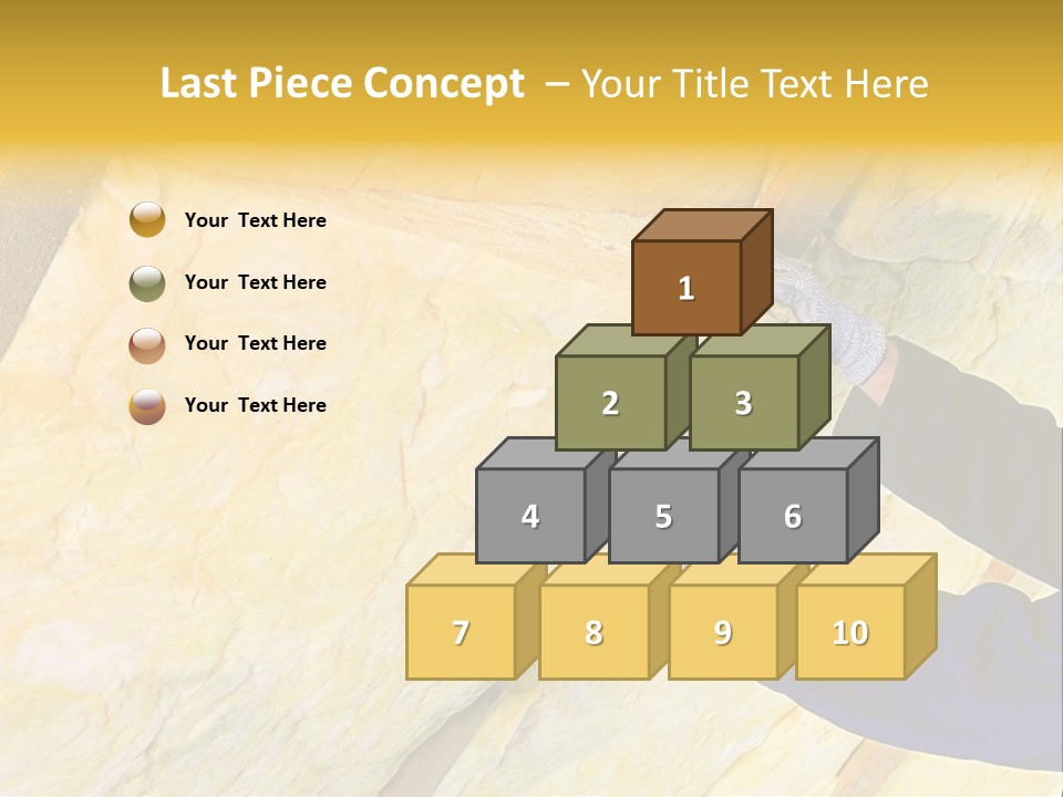 Indoor Man Male PowerPoint Template
