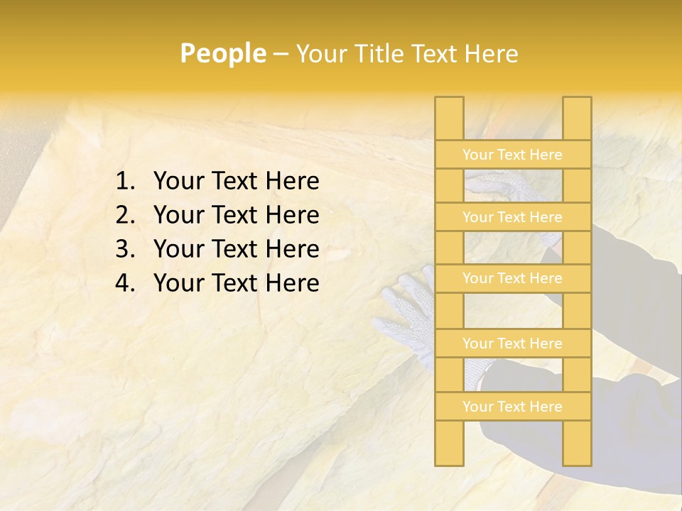 Indoor Man Male PowerPoint Template