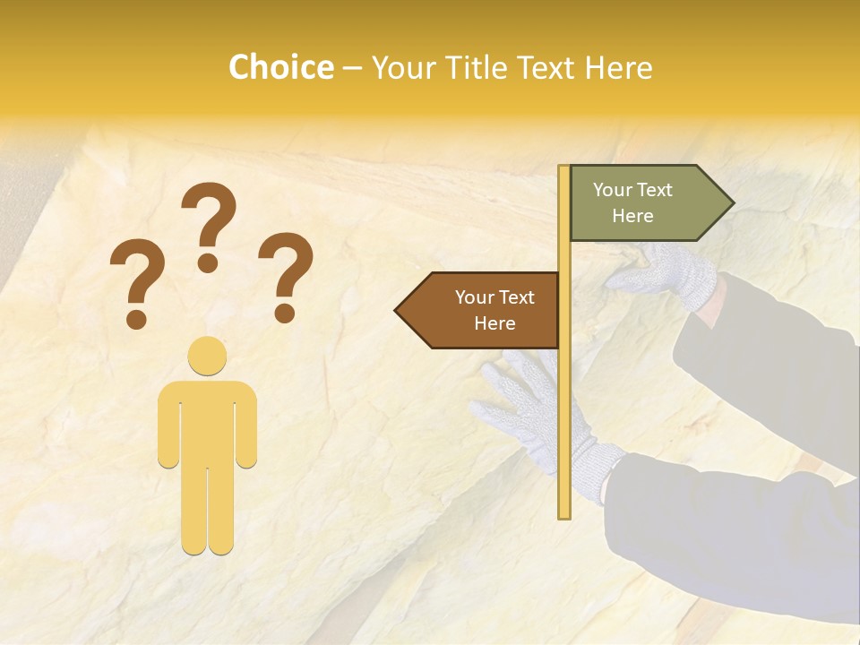 Indoor Man Male PowerPoint Template