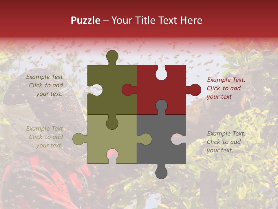 Country Honey Apiary PowerPoint Template