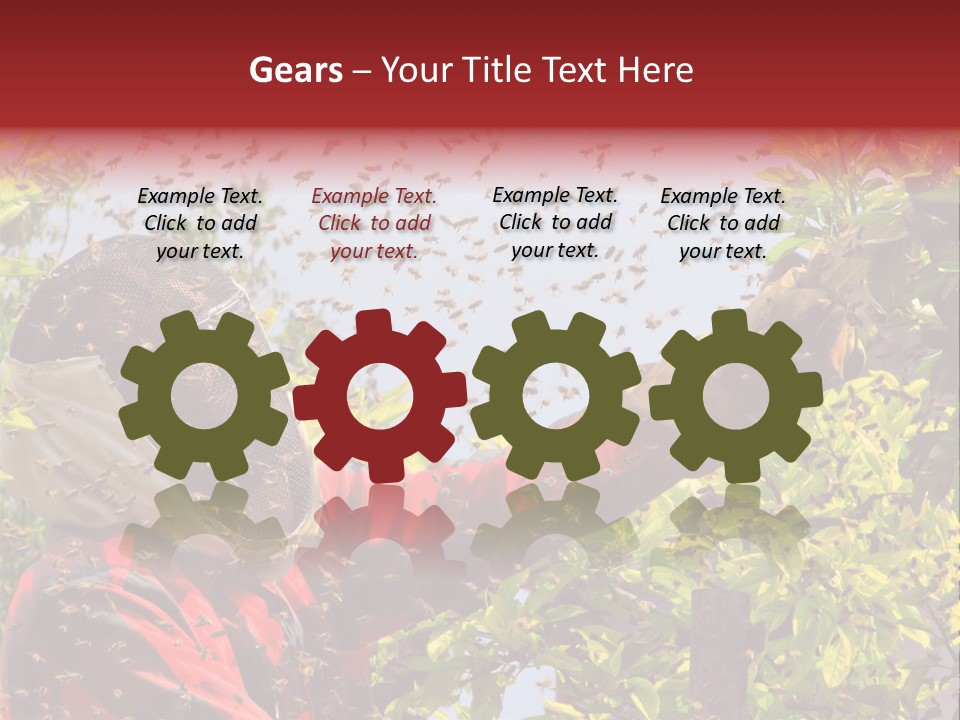 Country Honey Apiary PowerPoint Template