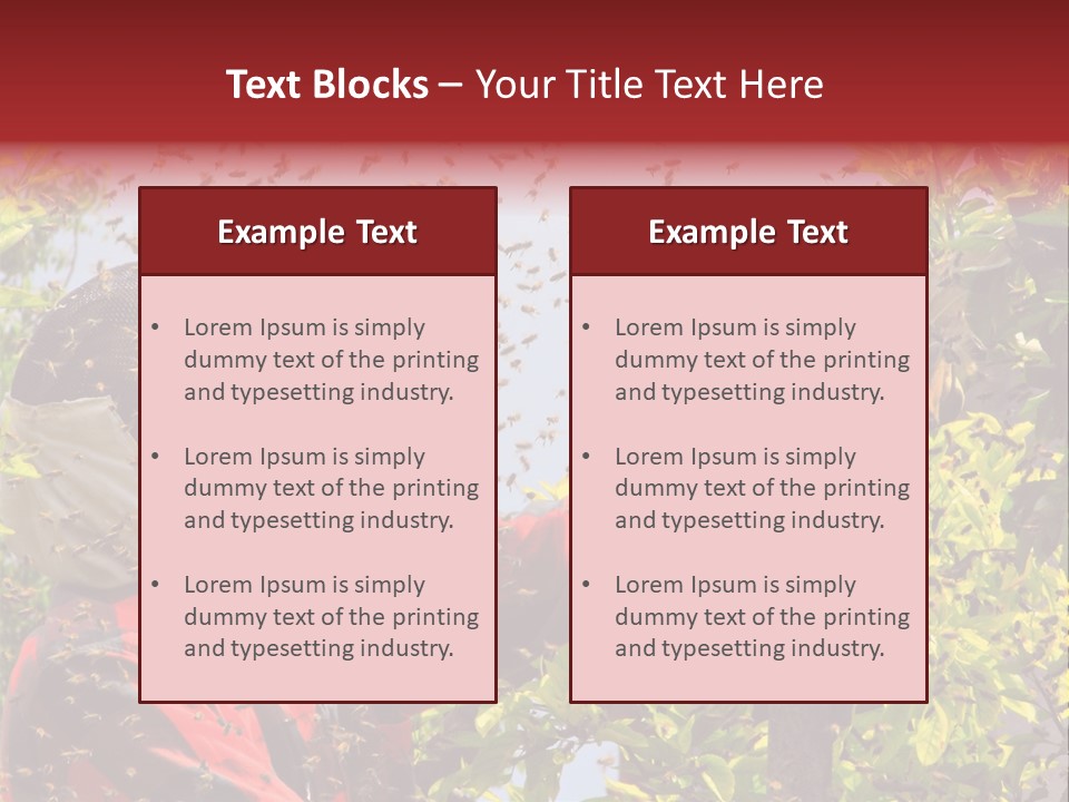 Country Honey Apiary PowerPoint Template