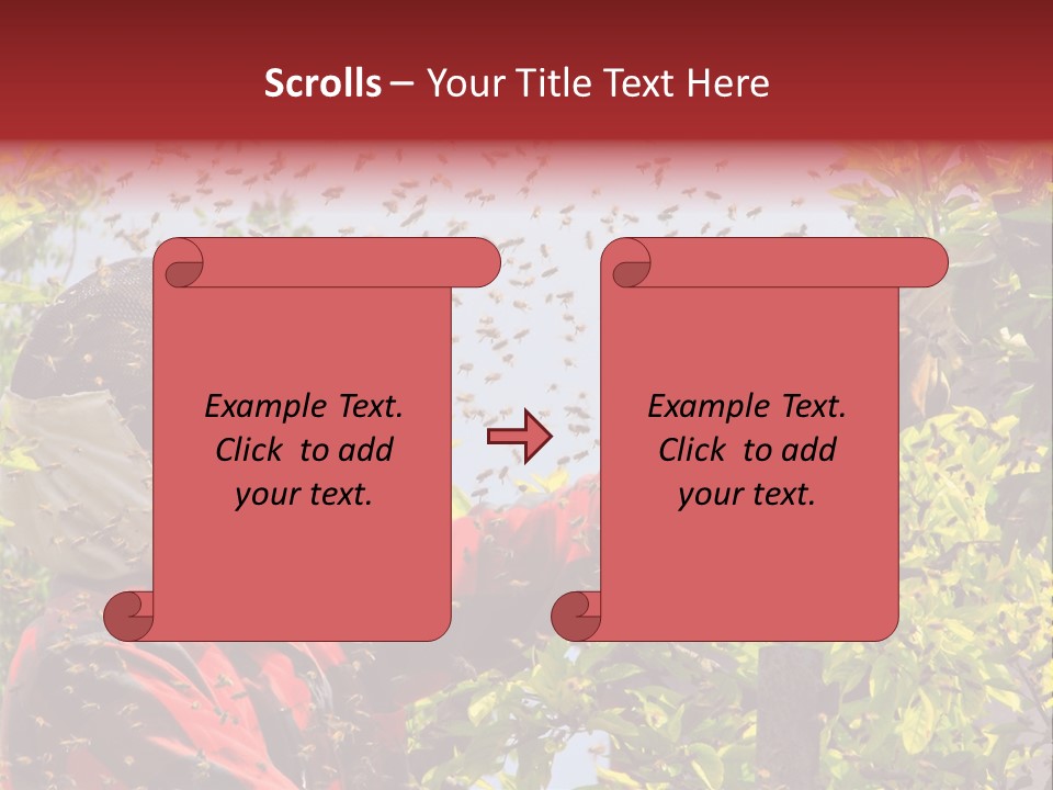 Country Honey Apiary PowerPoint Template