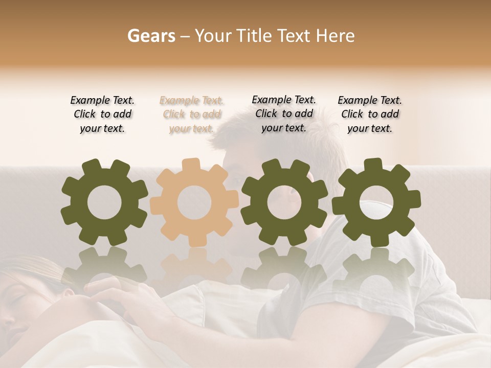 Machine Coffee Bean PowerPoint Template