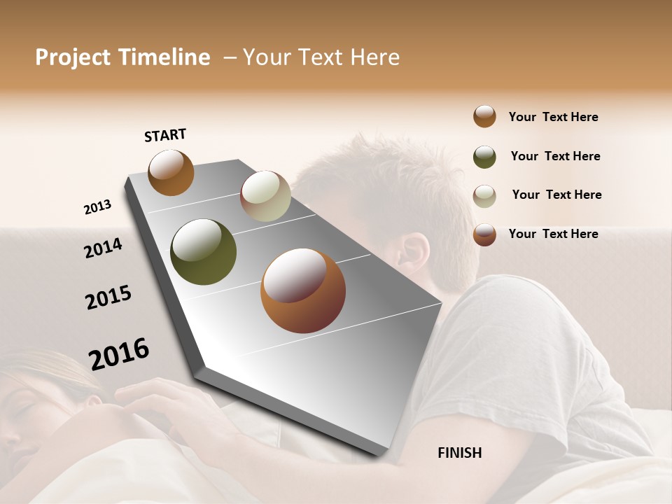 Machine Coffee Bean PowerPoint Template