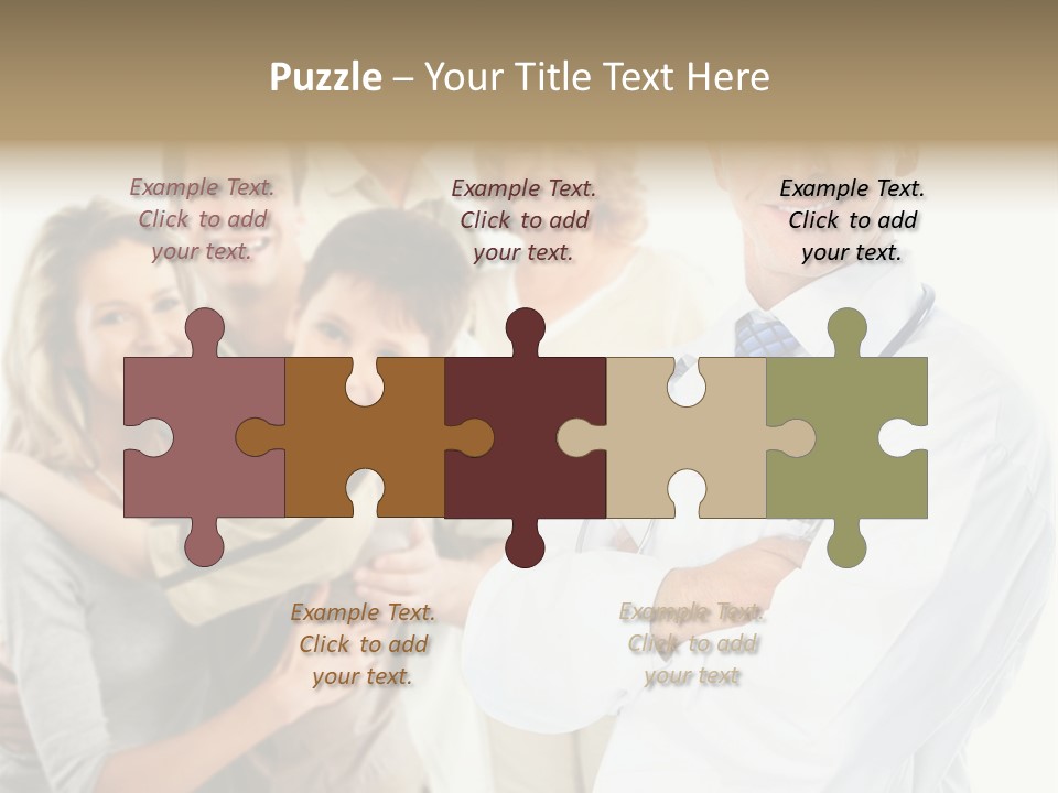 Laboratory Mature Kid PowerPoint Template