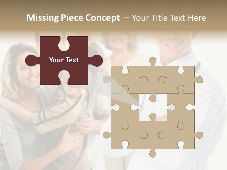 Laboratory Mature Kid PowerPoint Template