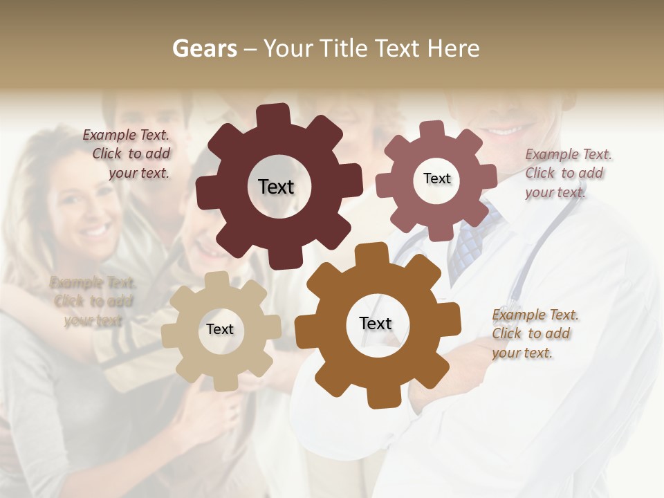 Laboratory Mature Kid PowerPoint Template