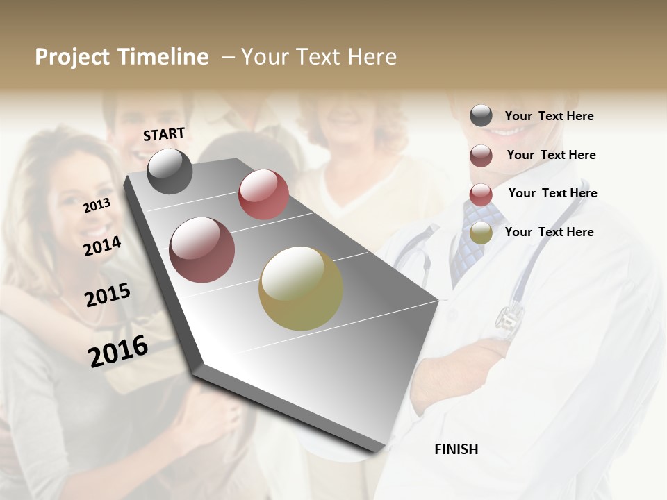 Laboratory Mature Kid PowerPoint Template