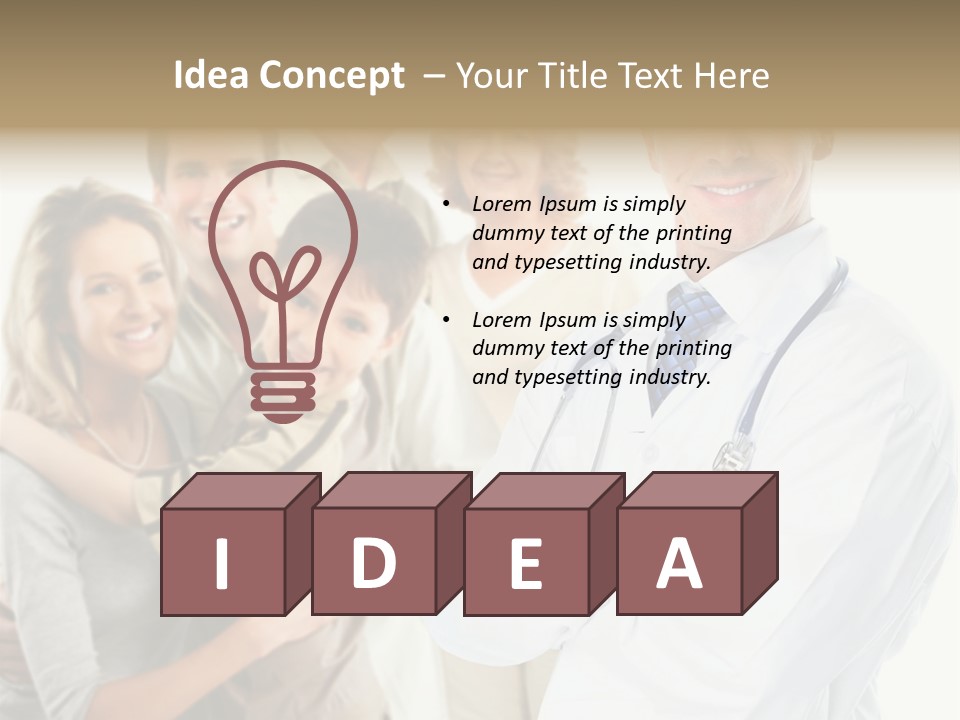 Laboratory Mature Kid PowerPoint Template