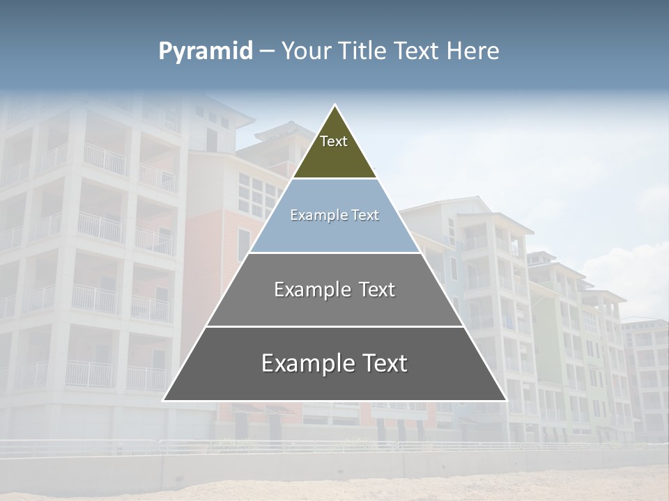 Orange Estate Turquoise PowerPoint Template