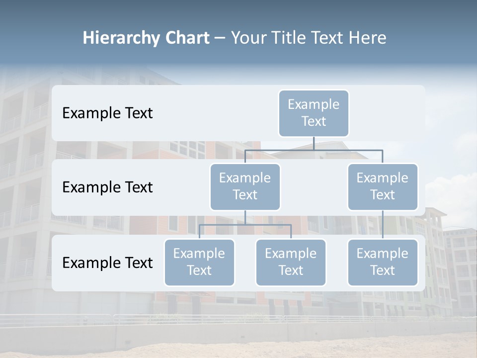 Orange Estate Turquoise PowerPoint Template