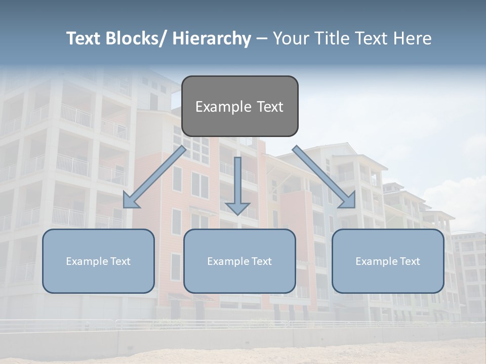 Orange Estate Turquoise PowerPoint Template