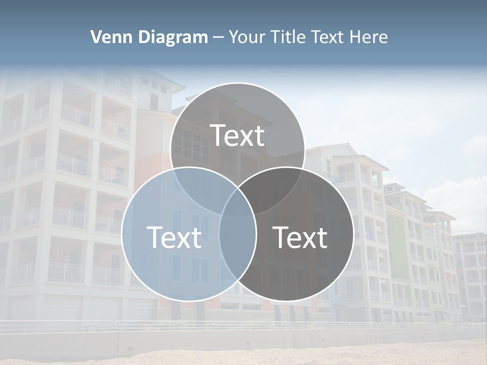 Orange Estate Turquoise PowerPoint Template