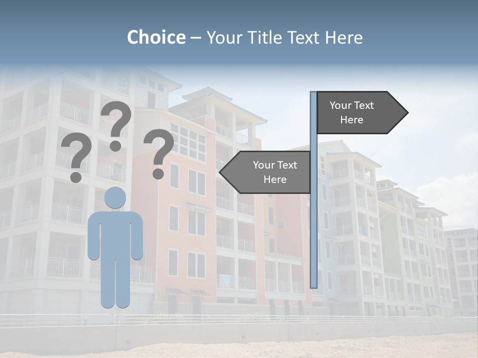 Orange Estate Turquoise PowerPoint Template