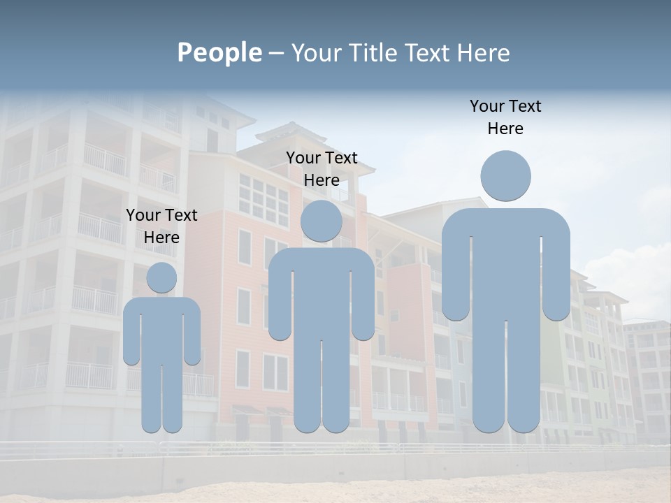 Orange Estate Turquoise PowerPoint Template