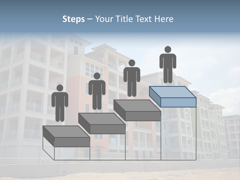 Orange Estate Turquoise PowerPoint Template