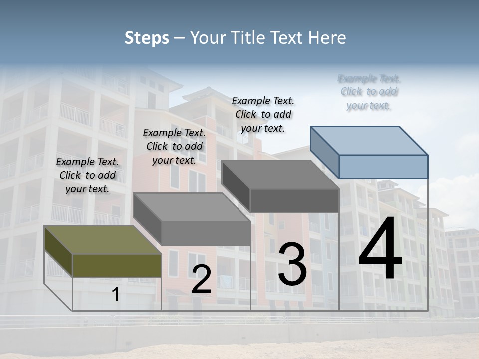 Orange Estate Turquoise PowerPoint Template