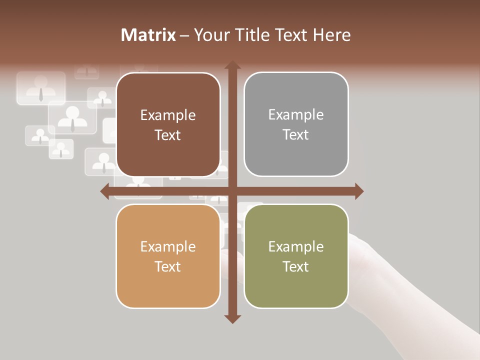 Internet Media Glowing PowerPoint Template