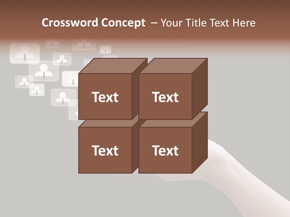 Internet Media Glowing PowerPoint Template