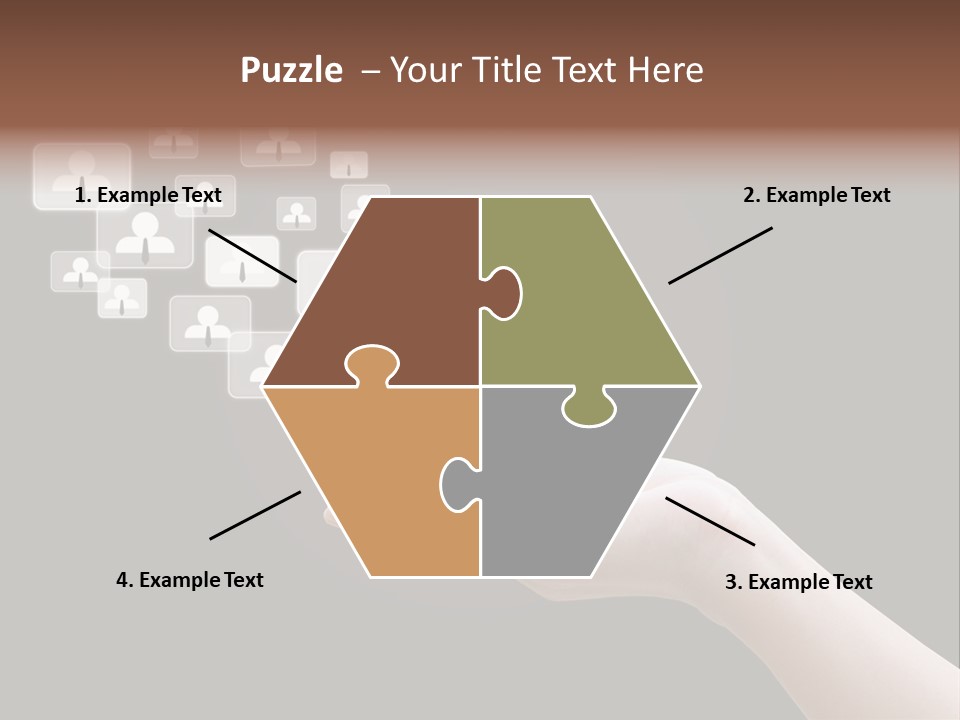 Internet Media Glowing PowerPoint Template