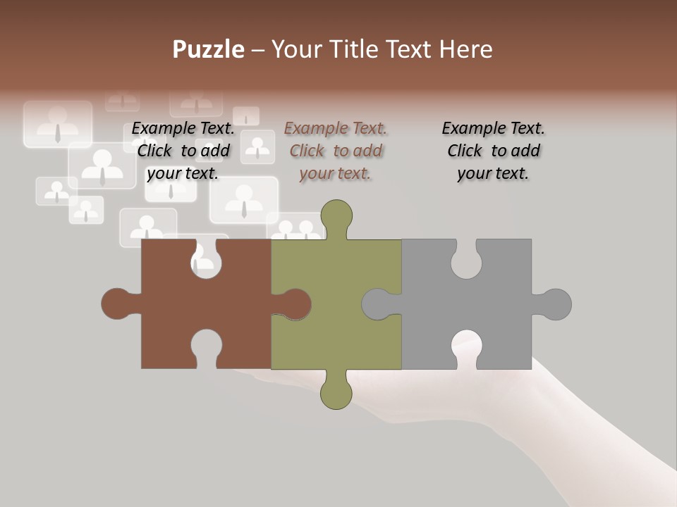 Internet Media Glowing PowerPoint Template