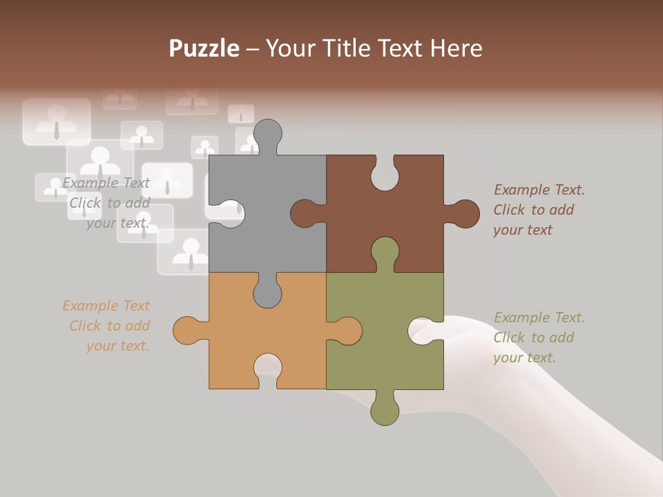 Internet Media Glowing PowerPoint Template