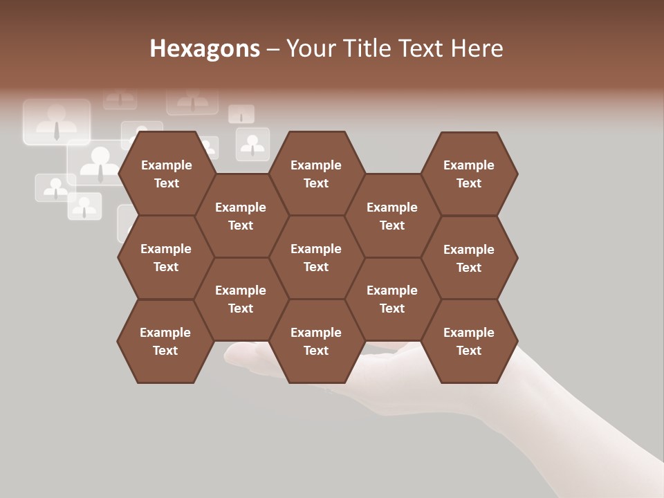 Internet Media Glowing PowerPoint Template