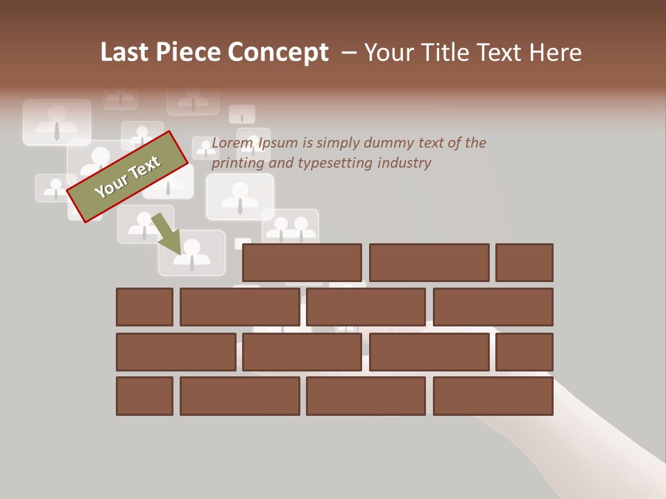 Internet Media Glowing PowerPoint Template