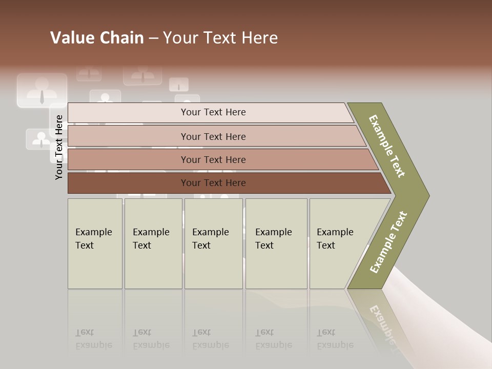 Internet Media Glowing PowerPoint Template